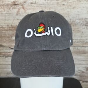 47 Brand Dark Gray Ohio Embroidered Rooster Hat OSFA Adjustable Cap
